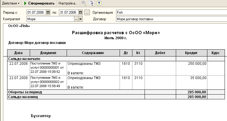 поступление ТМЗ